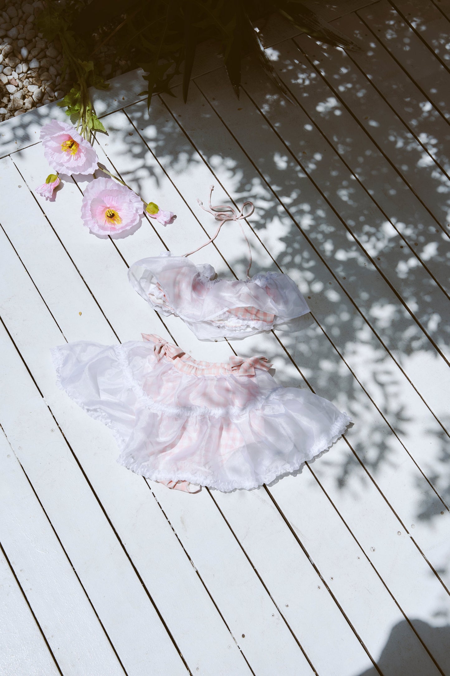 Peachy Keen Picnic Two Piece Swim BOTTOM