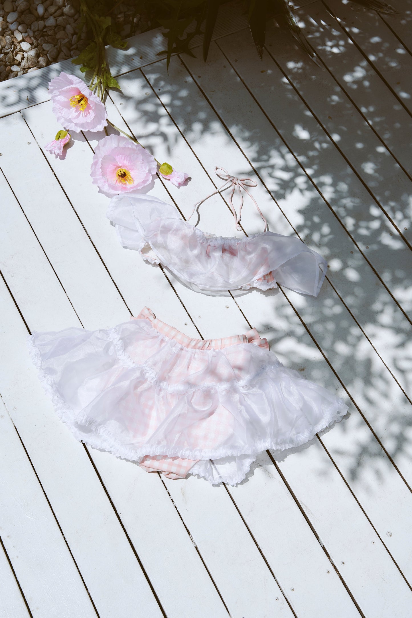 Peachy Keen Picnic Two Piece Swim BOTTOM