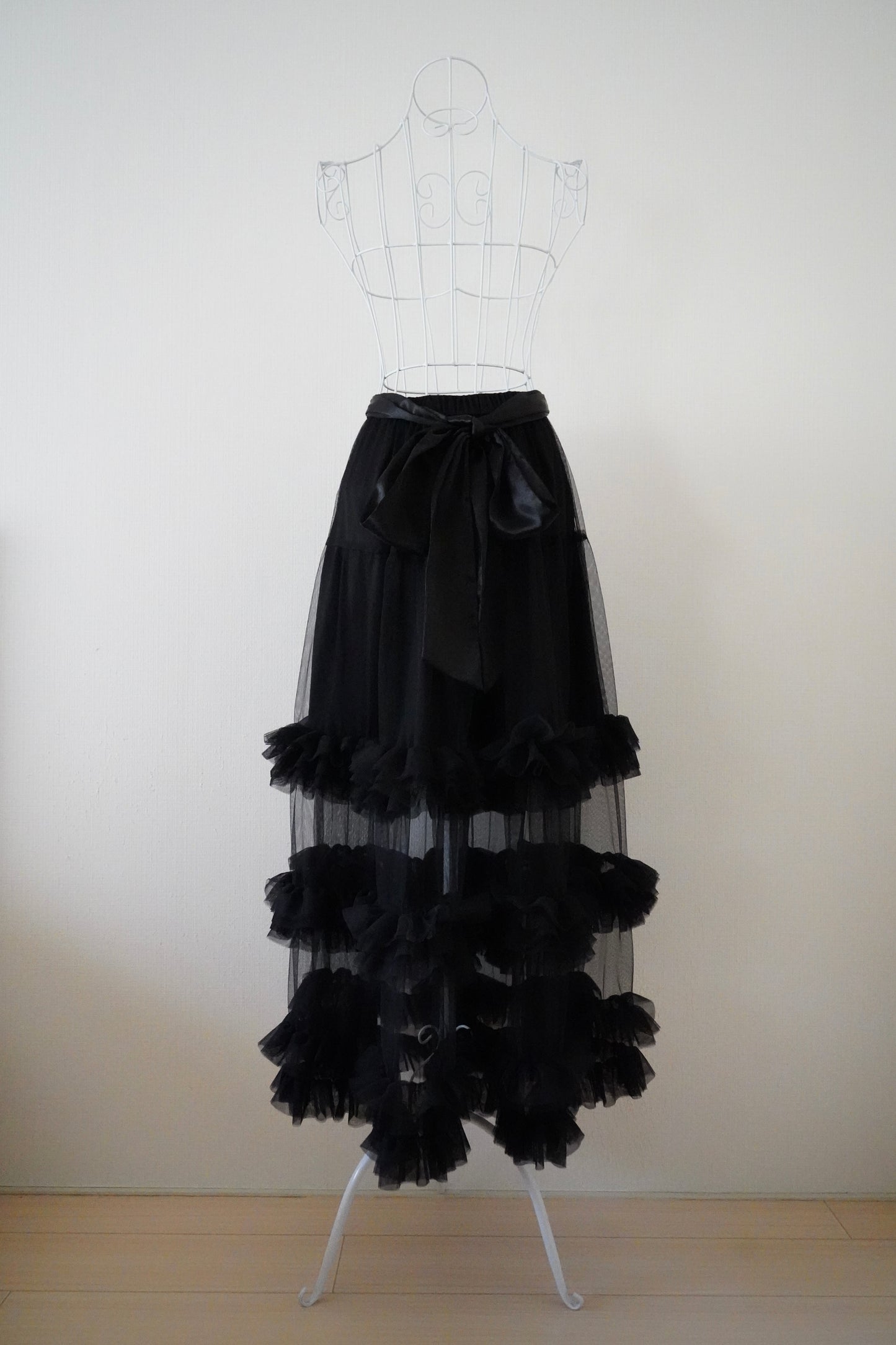 Black Swan Long Tulle Skirt