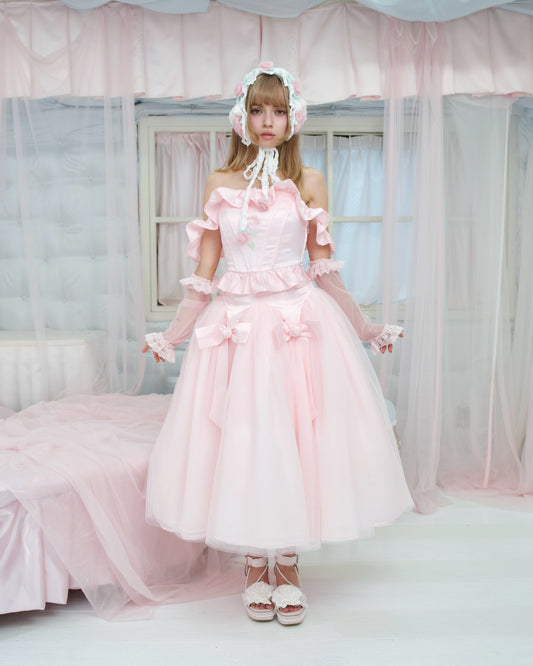 Sweet Rose Princess Skirt - Pink // PREORDER