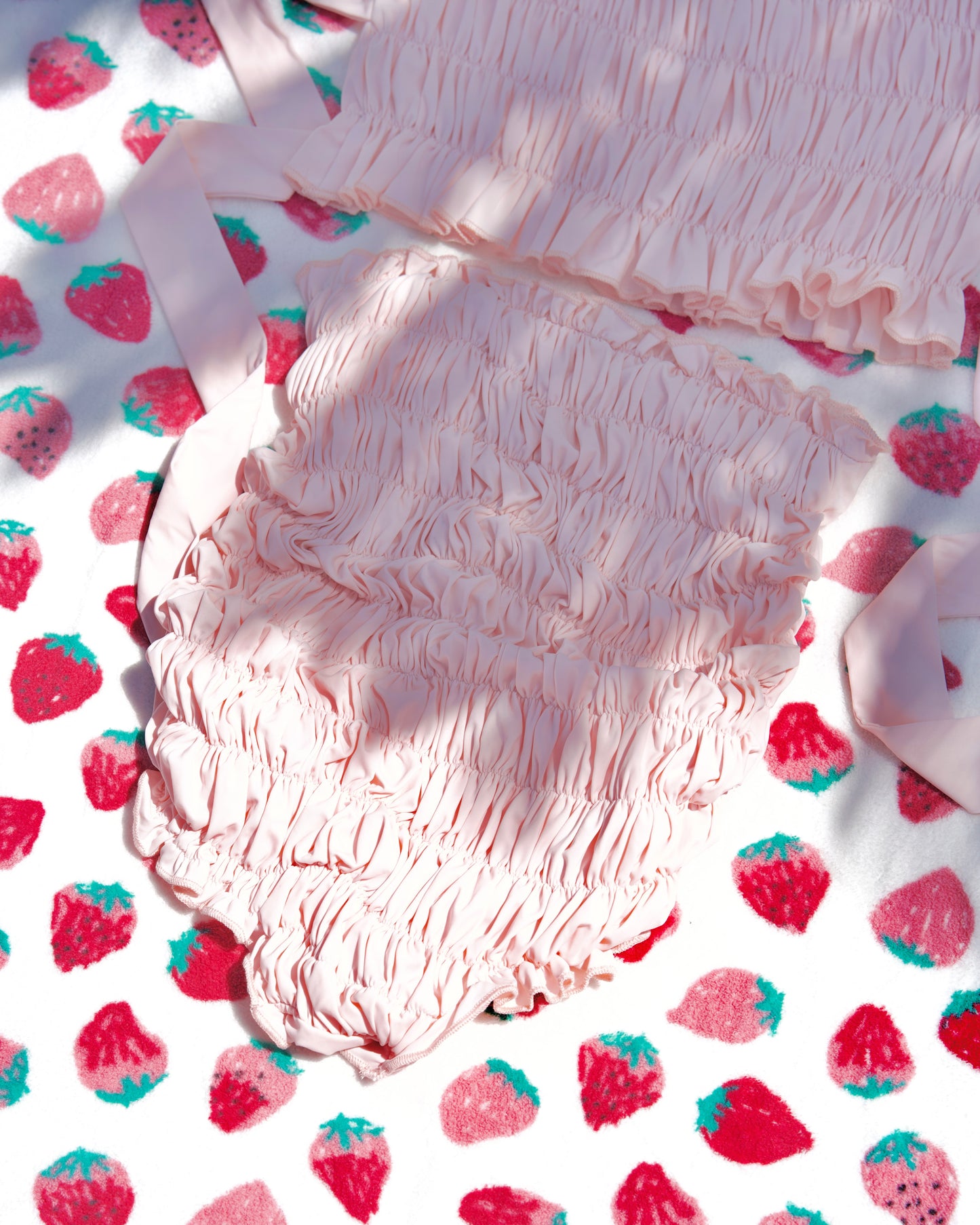 Vintage Sweetheart Two Piece Swimsuit Pink BOTTOM PREORDER