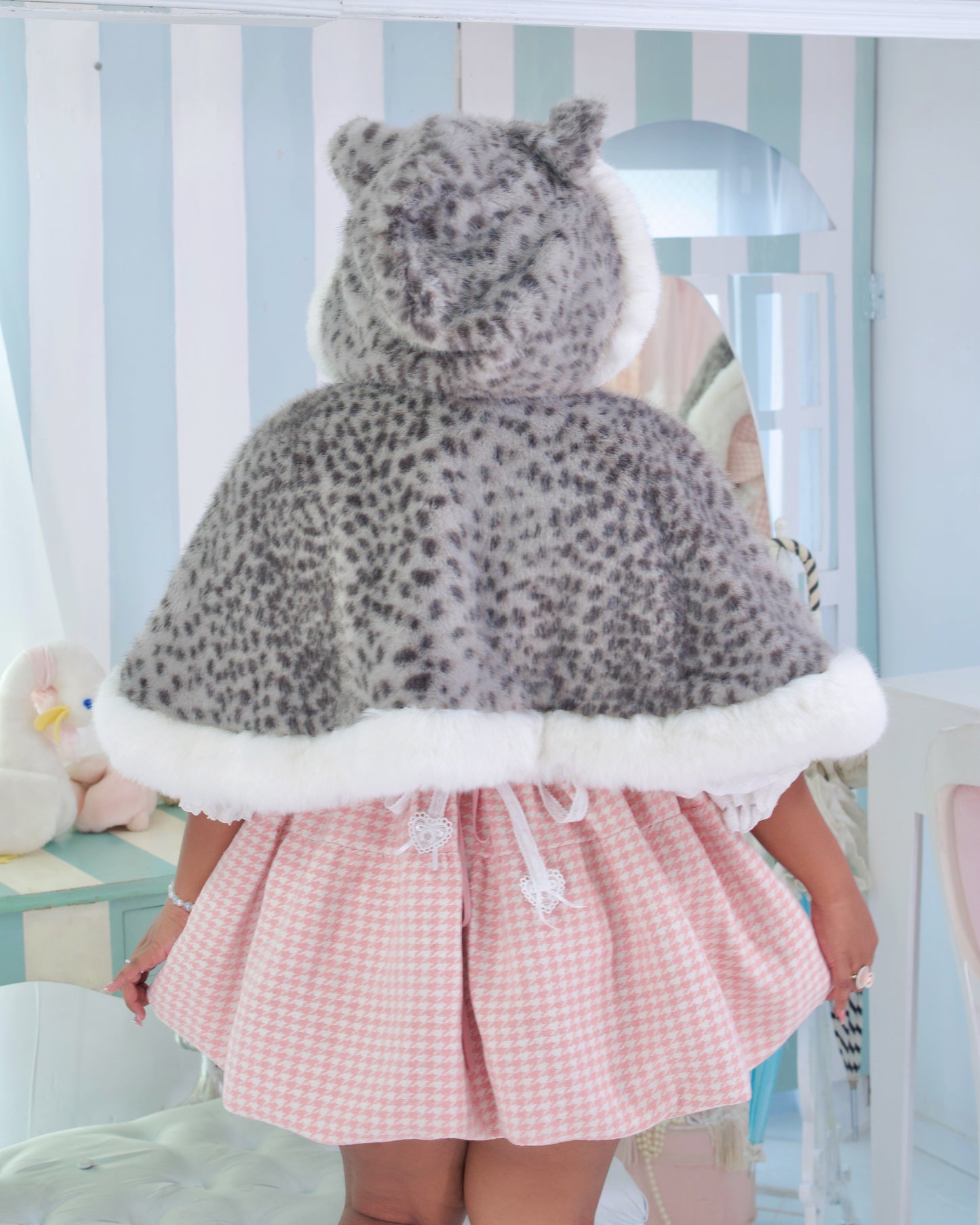 Little Kitten Cape - Grey // PREORDER