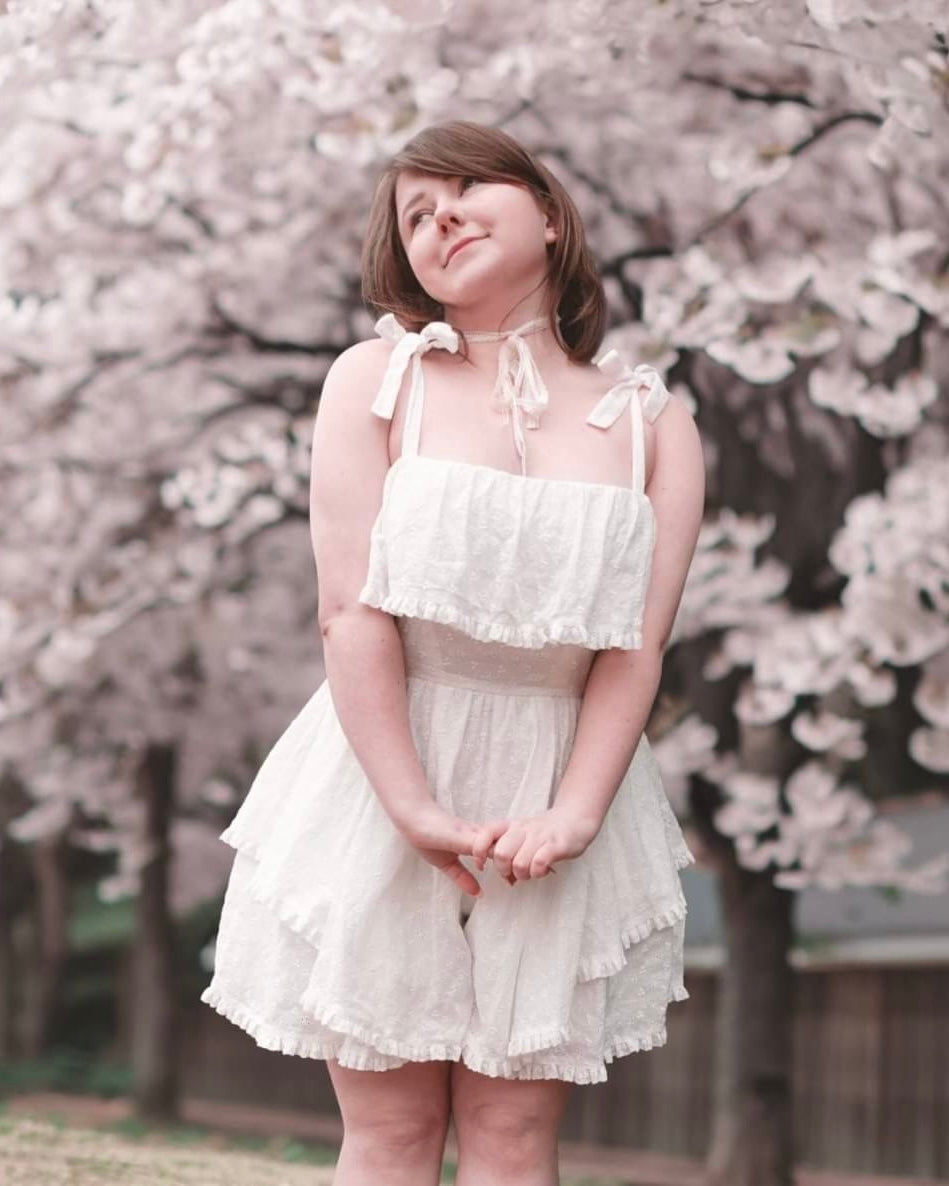 Dandelion Summers White Cotton Romper