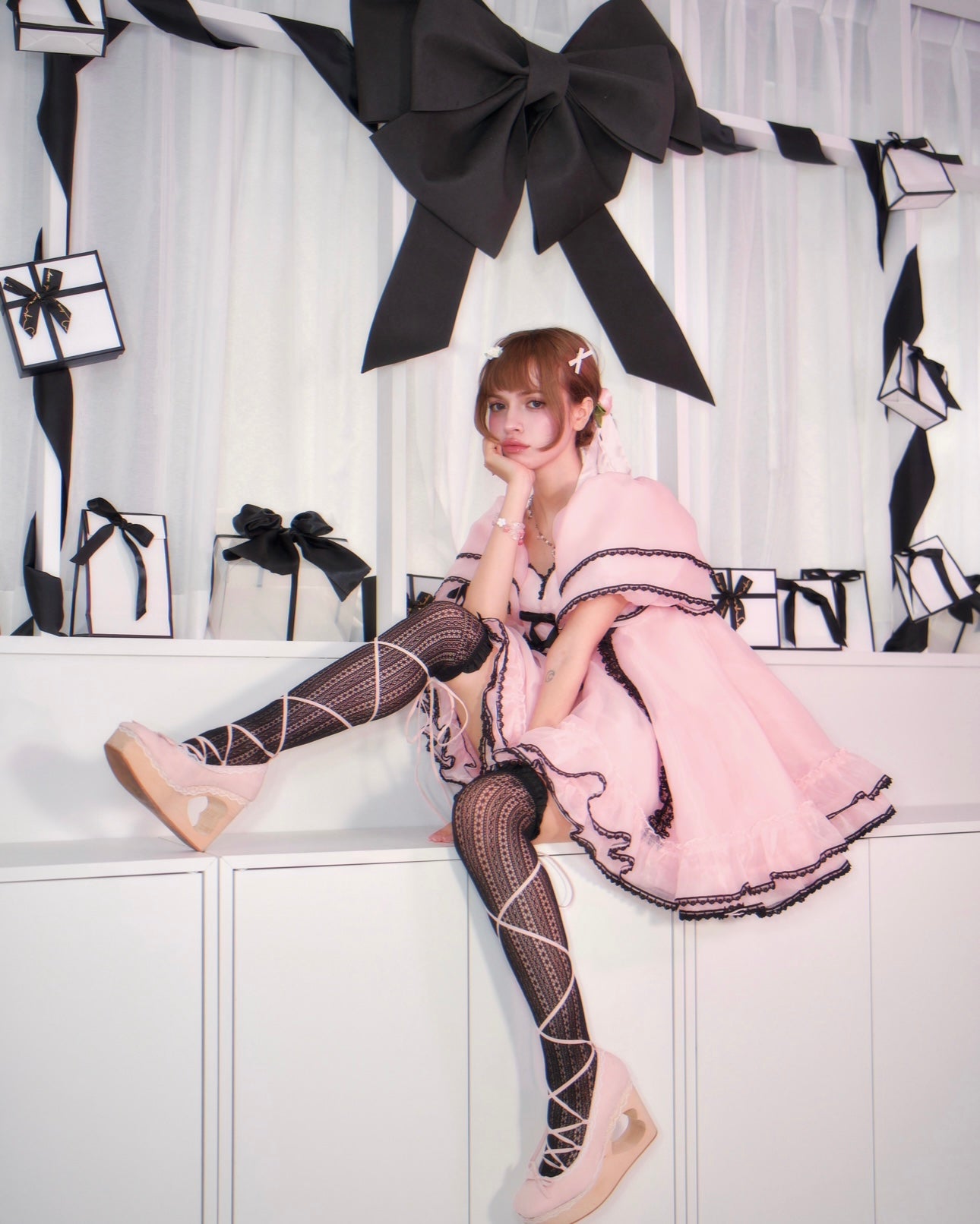 Not Your Babydoll // Princess Pink Organza Dress