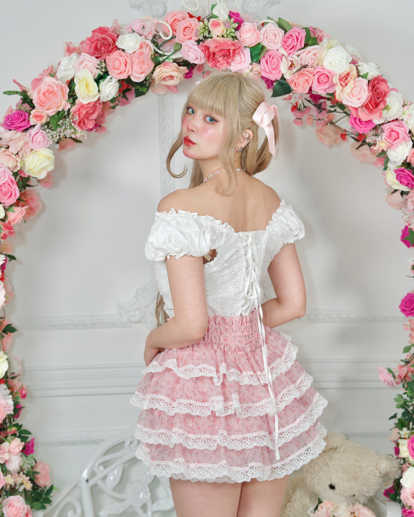Dewdrop Dreams Organza Bloomers Pink PREORDER