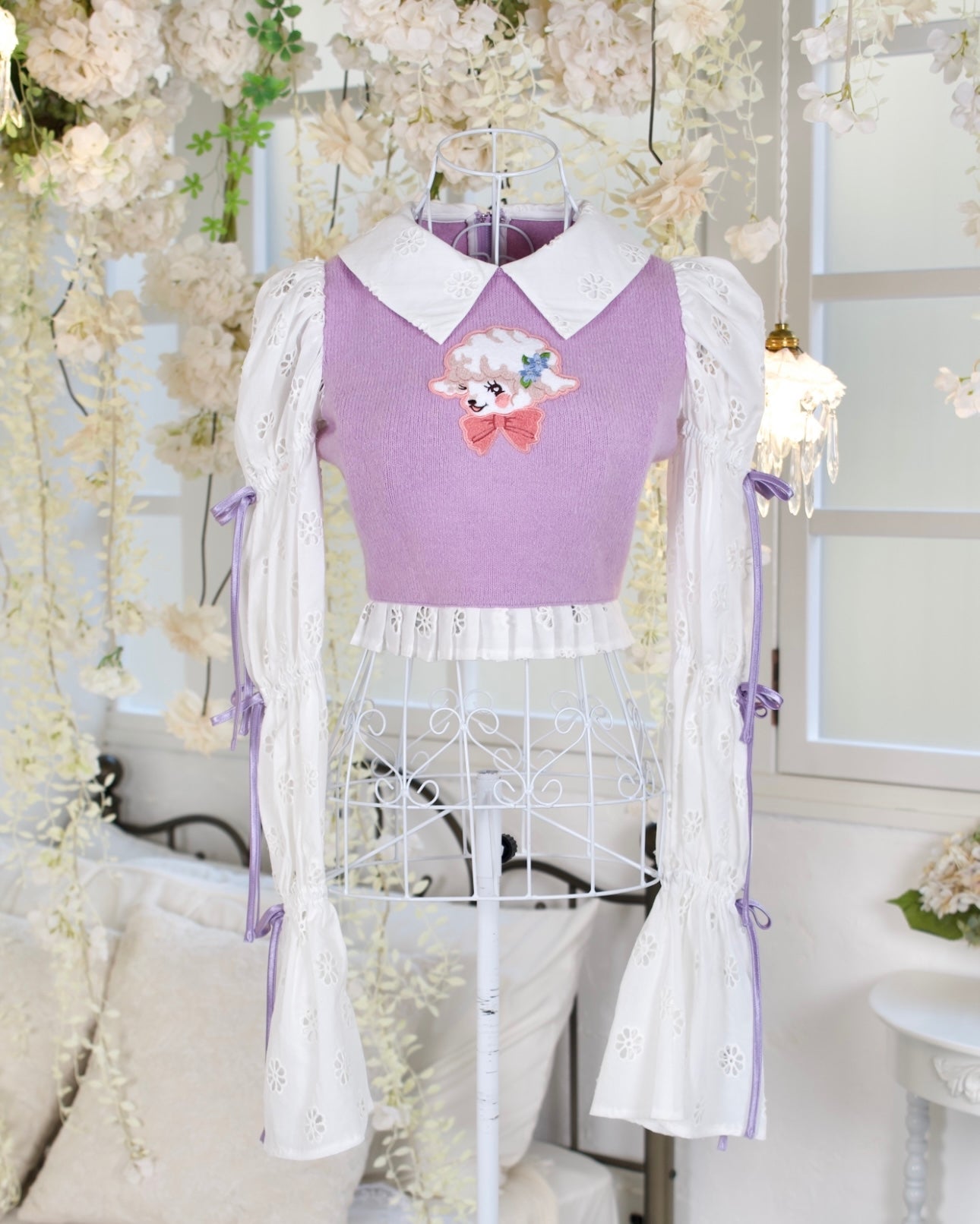 Bo Beep Sheep Sweater LILAC