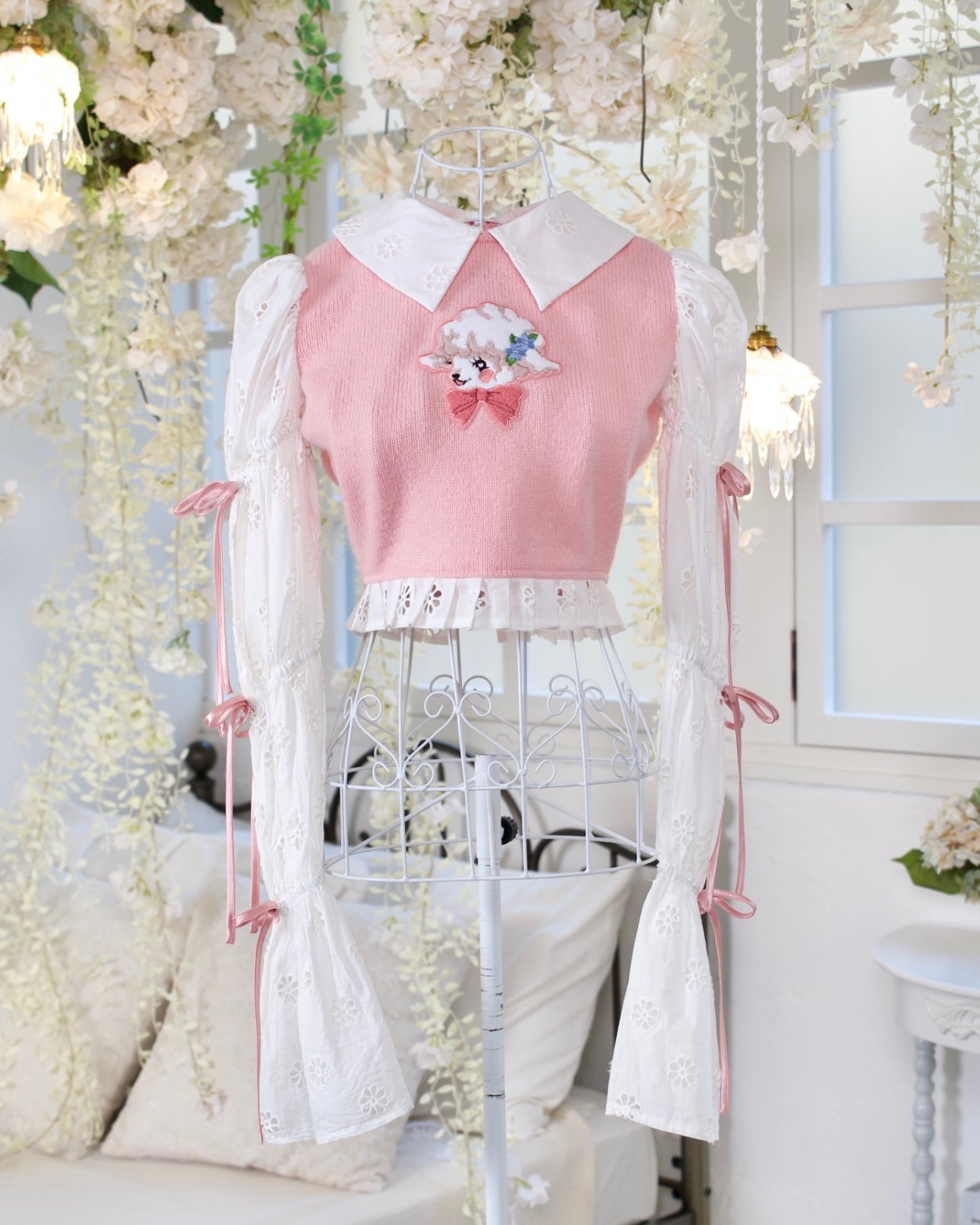 Bo Beep Sheep Sweater PINK