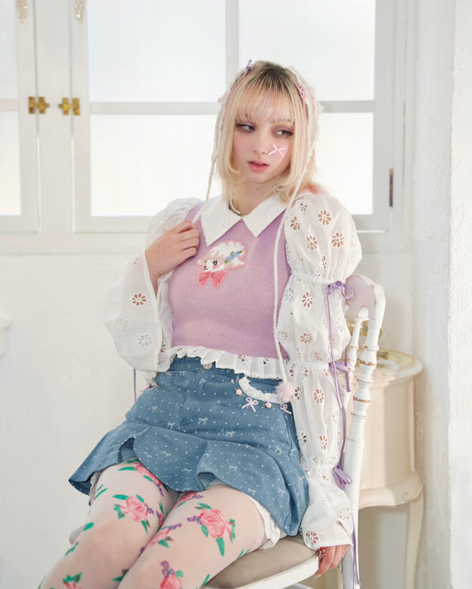 Bo Beep Sheep Sweater LILAC
