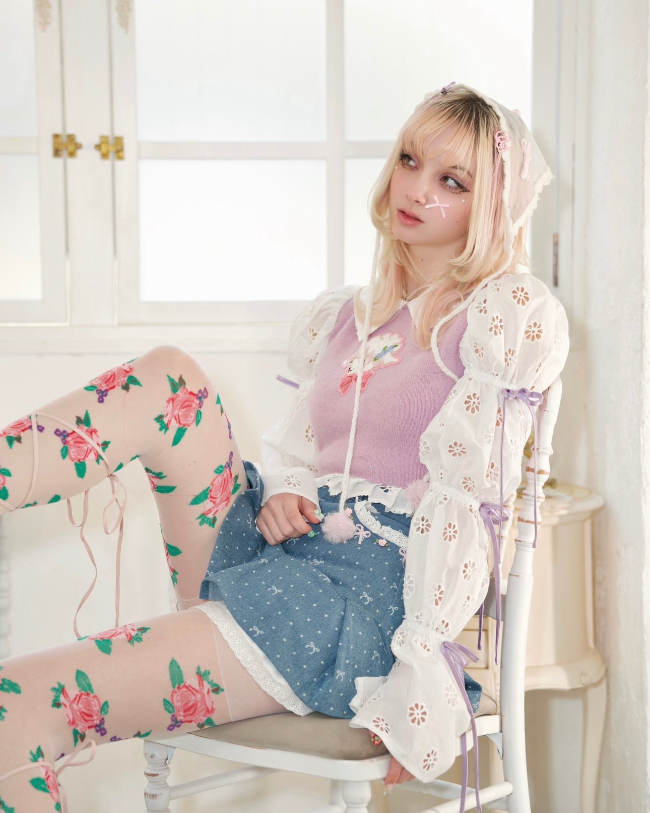 Bo Beep Sheep Sweater LILAC