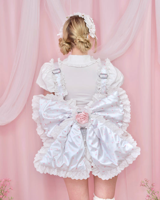 Sweet Rosette Bow Bag