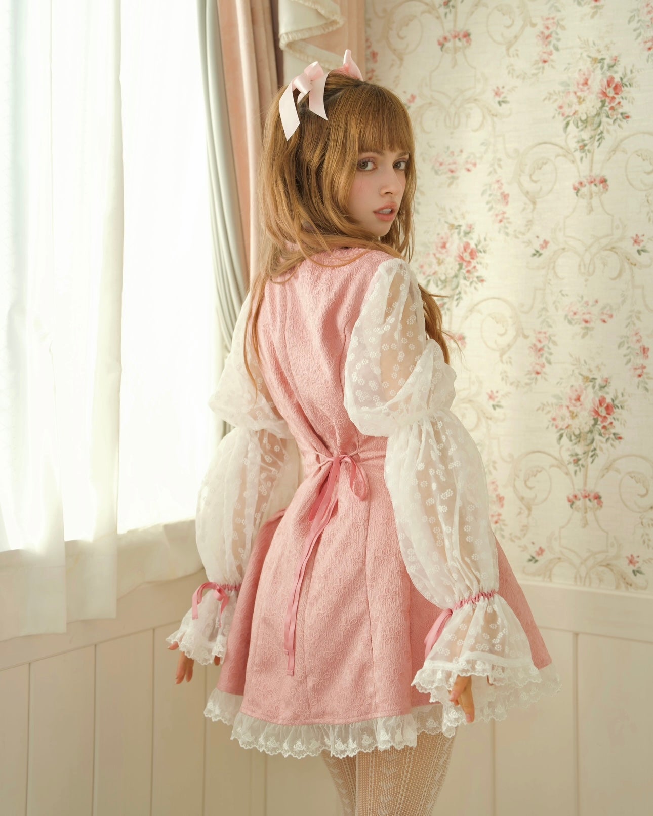 Cherub's Touch Heart Cutout Dress PINK PREORDER