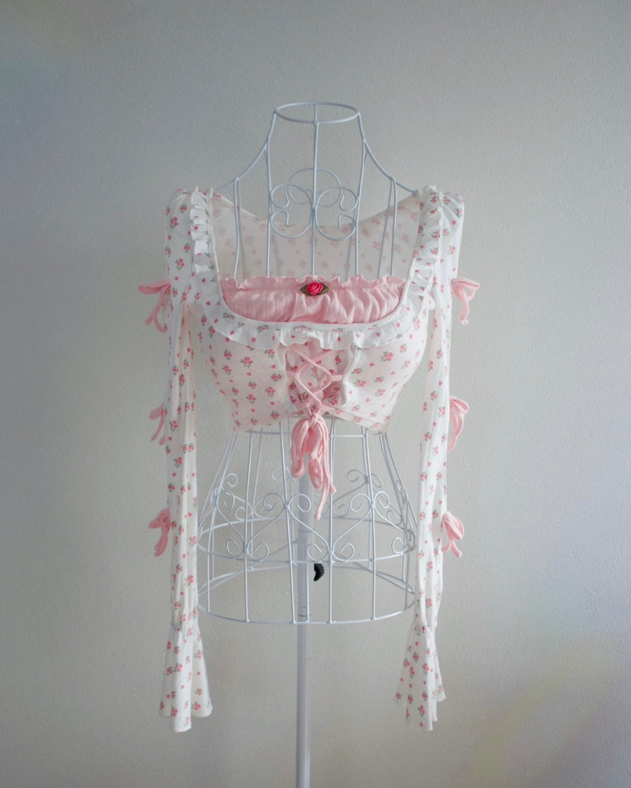 Blushing Rose Pointelle Set Top