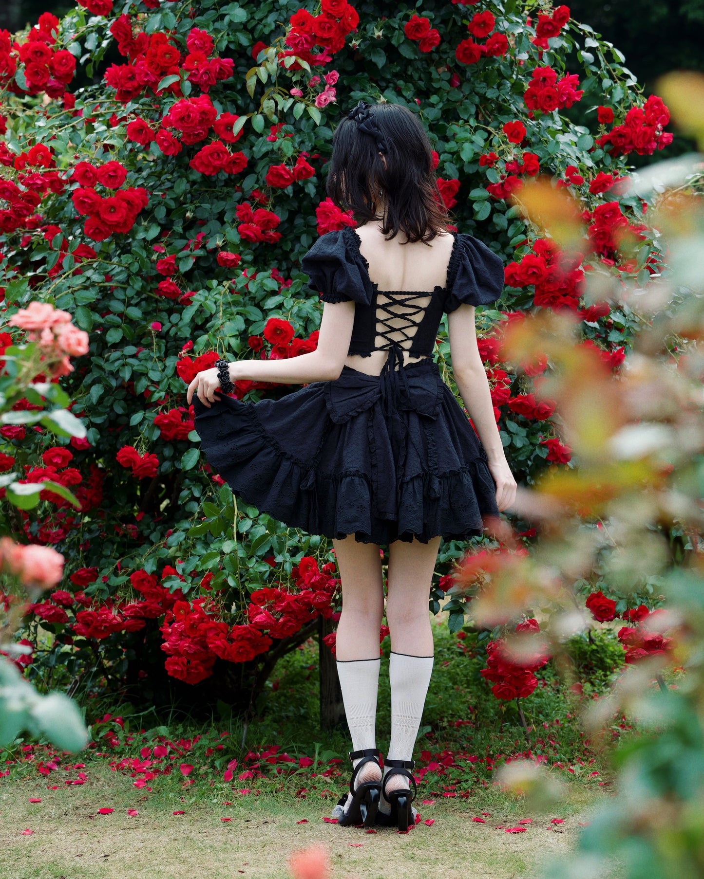 Summer Belle Set Skirt Black