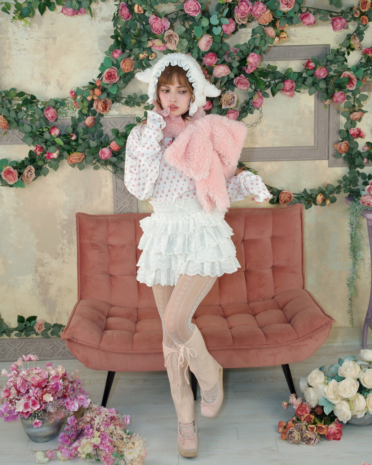 Cotton Lace Bloomers WHITE
