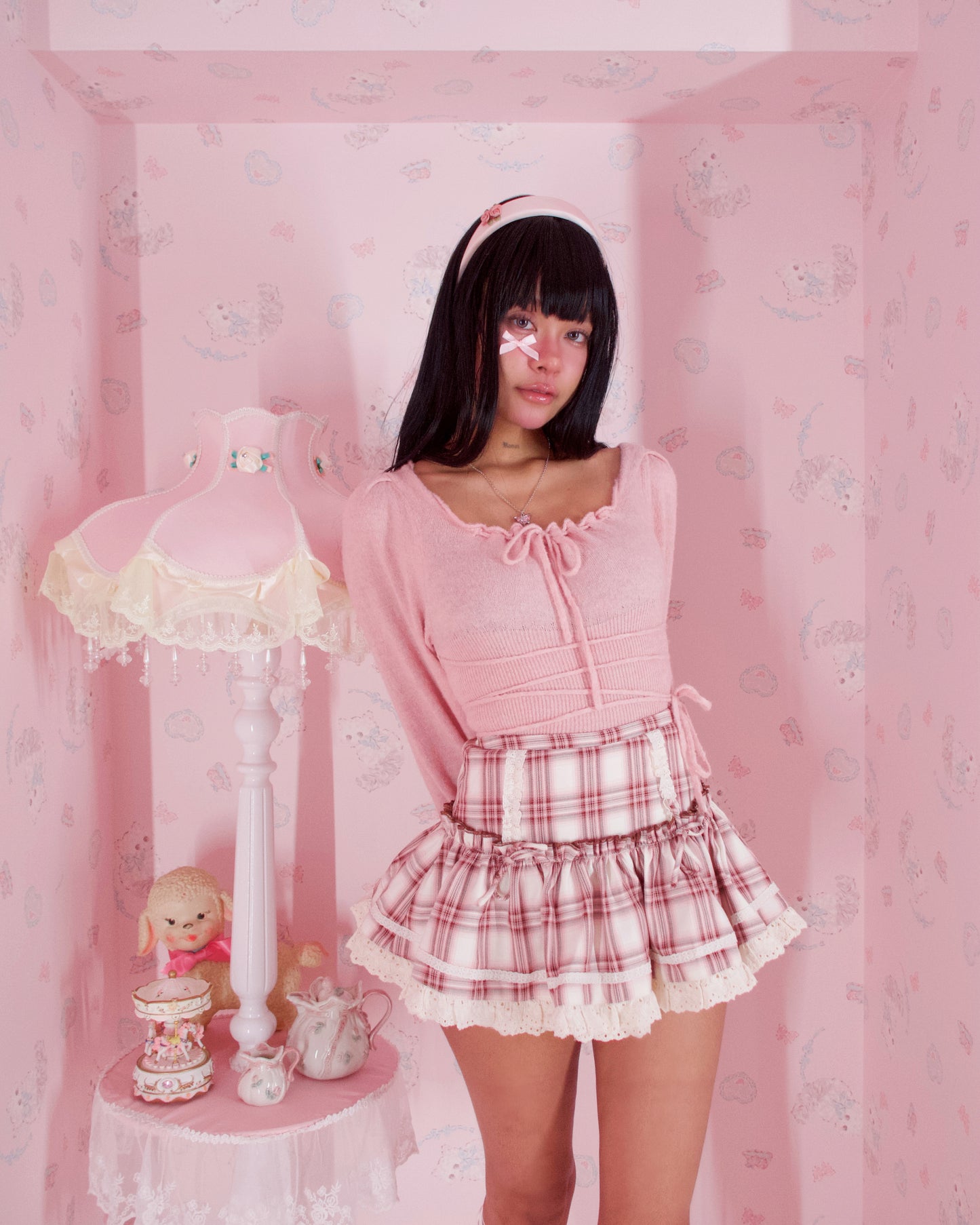 Shortcake Ruffle Skirt - Neapolitan Pink // PREORDER