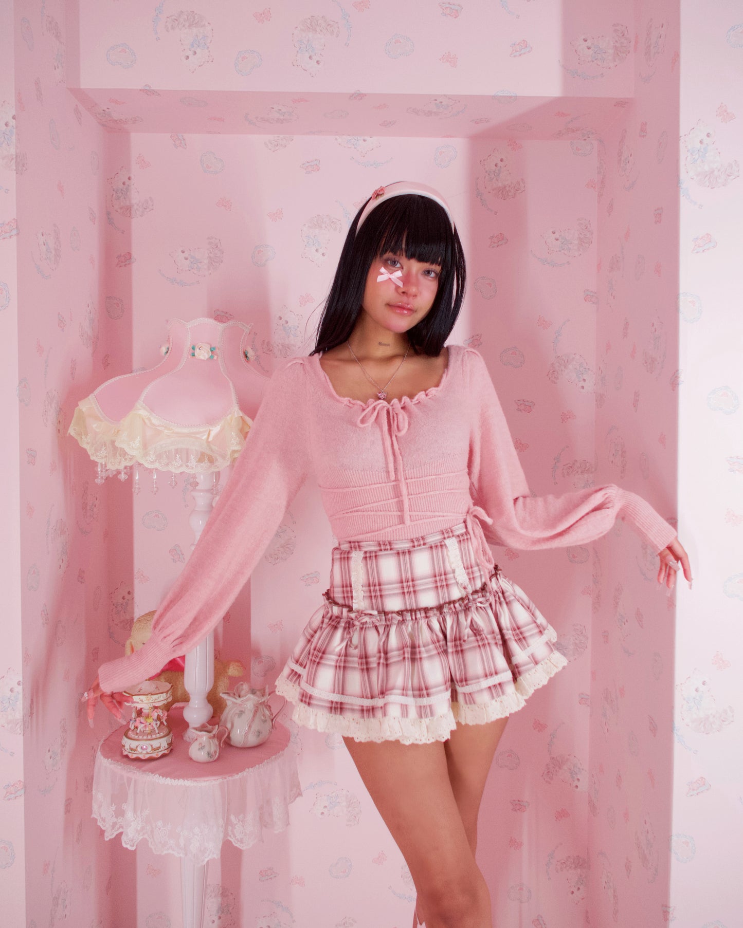 Shortcake Ruffle Skirt - Neapolitan Pink // PREORDER