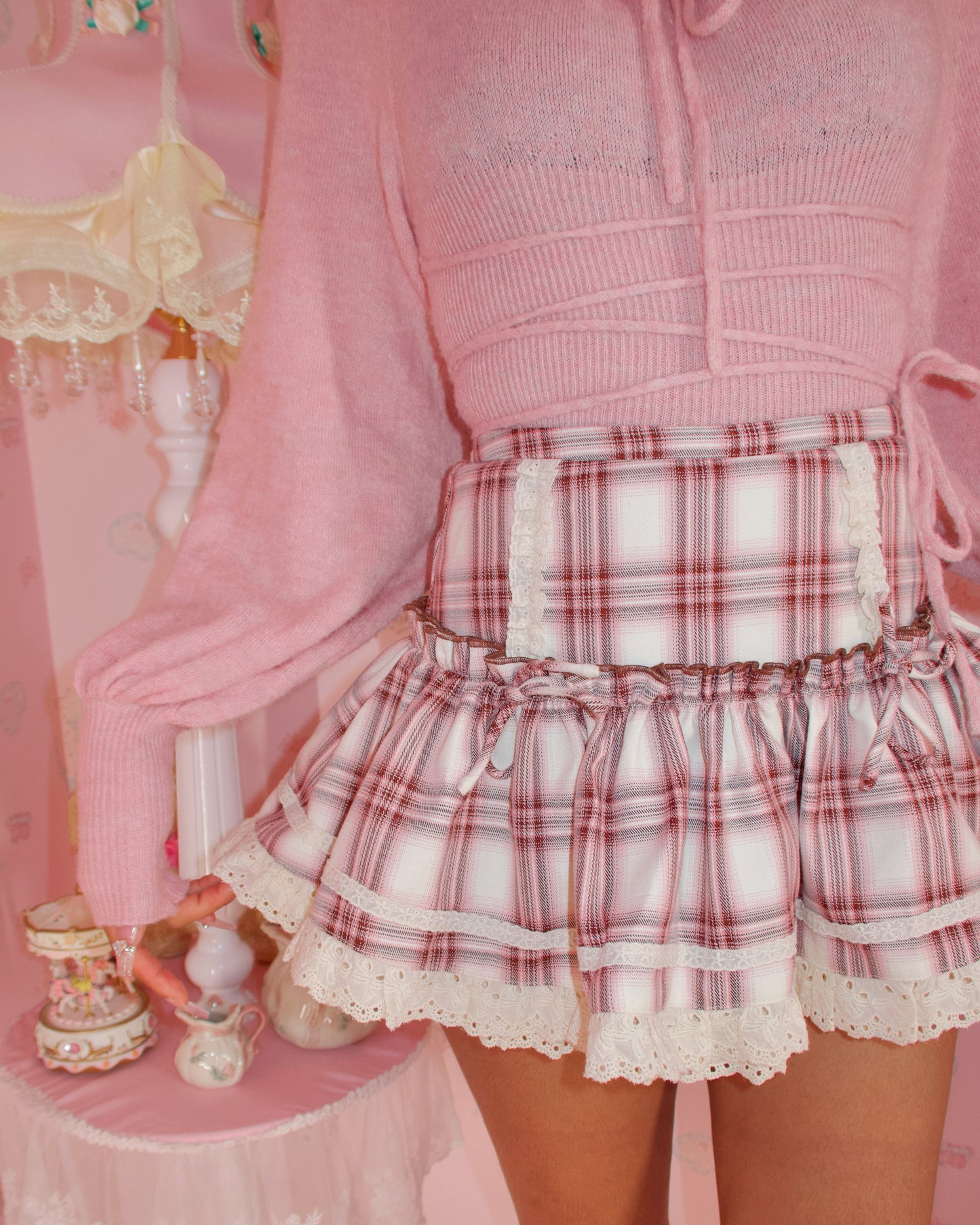 Shortcake Ruffle Skirt - Neapolitan Pink // PREORDER