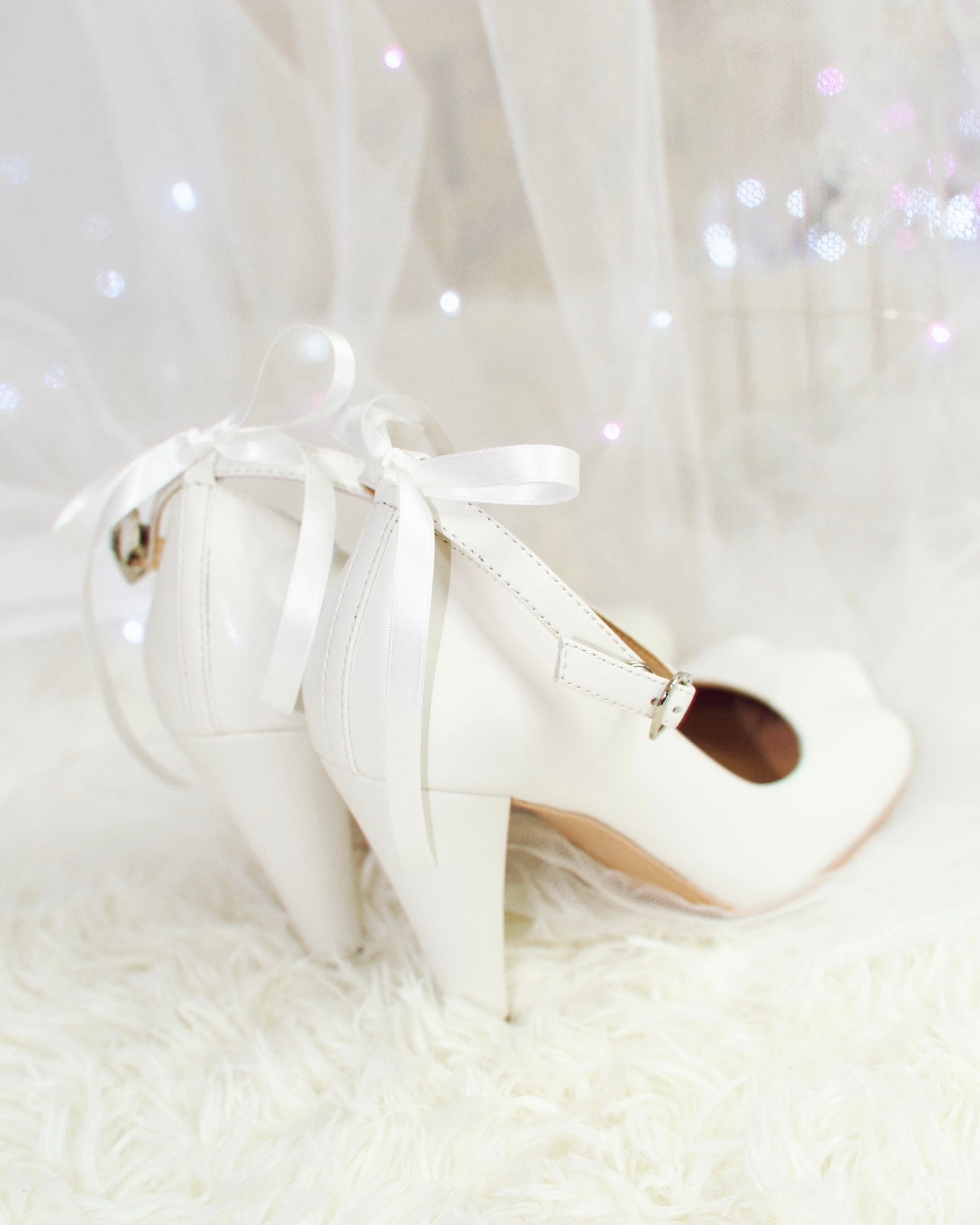 Kitty Heels WHITE