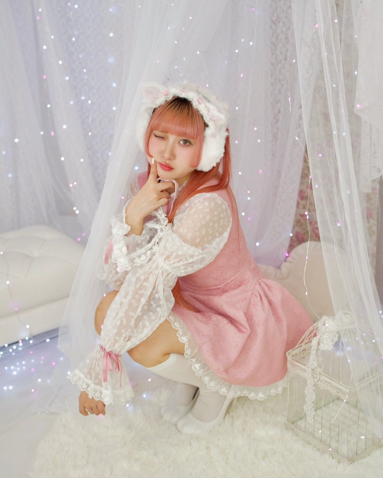 Kitty Heels WHITE