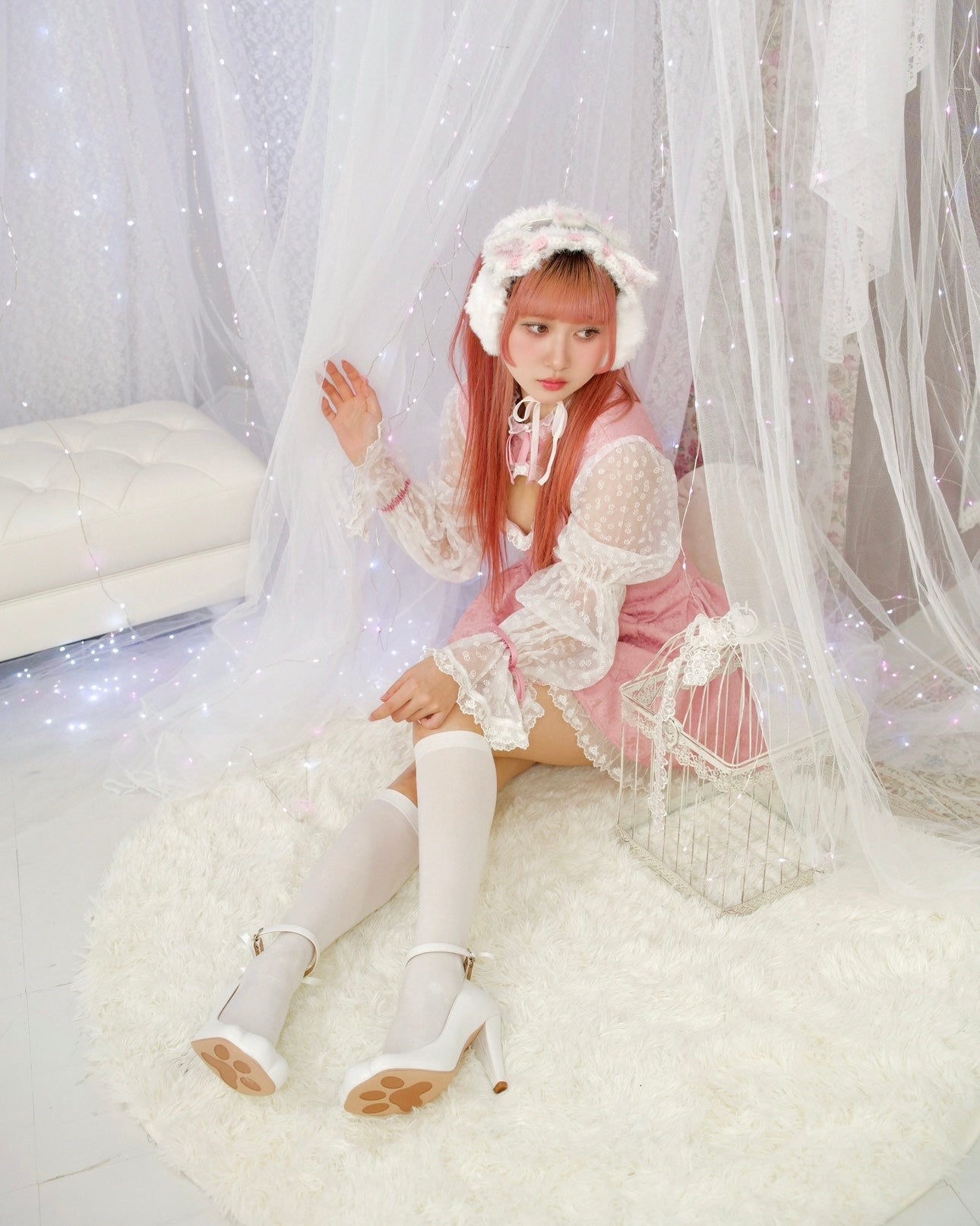 Kitty Heels WHITE
