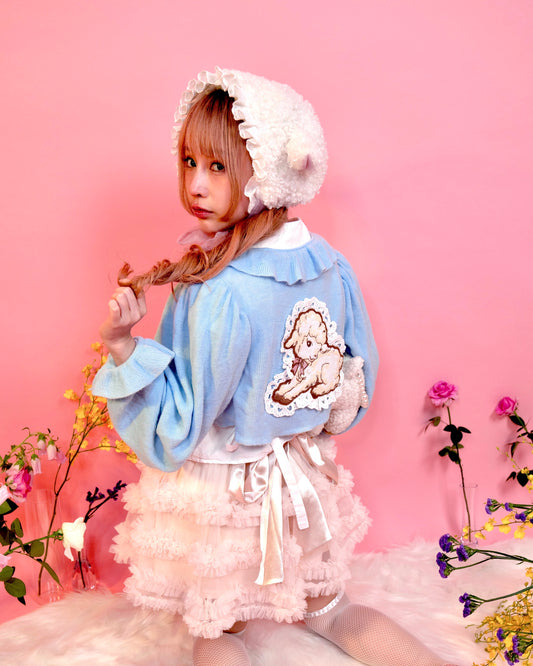 Vanilla Clouds Mini Tulle Skirt