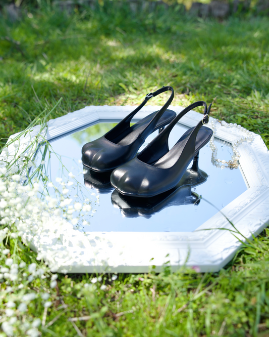 Kitty Kitten Heels Black