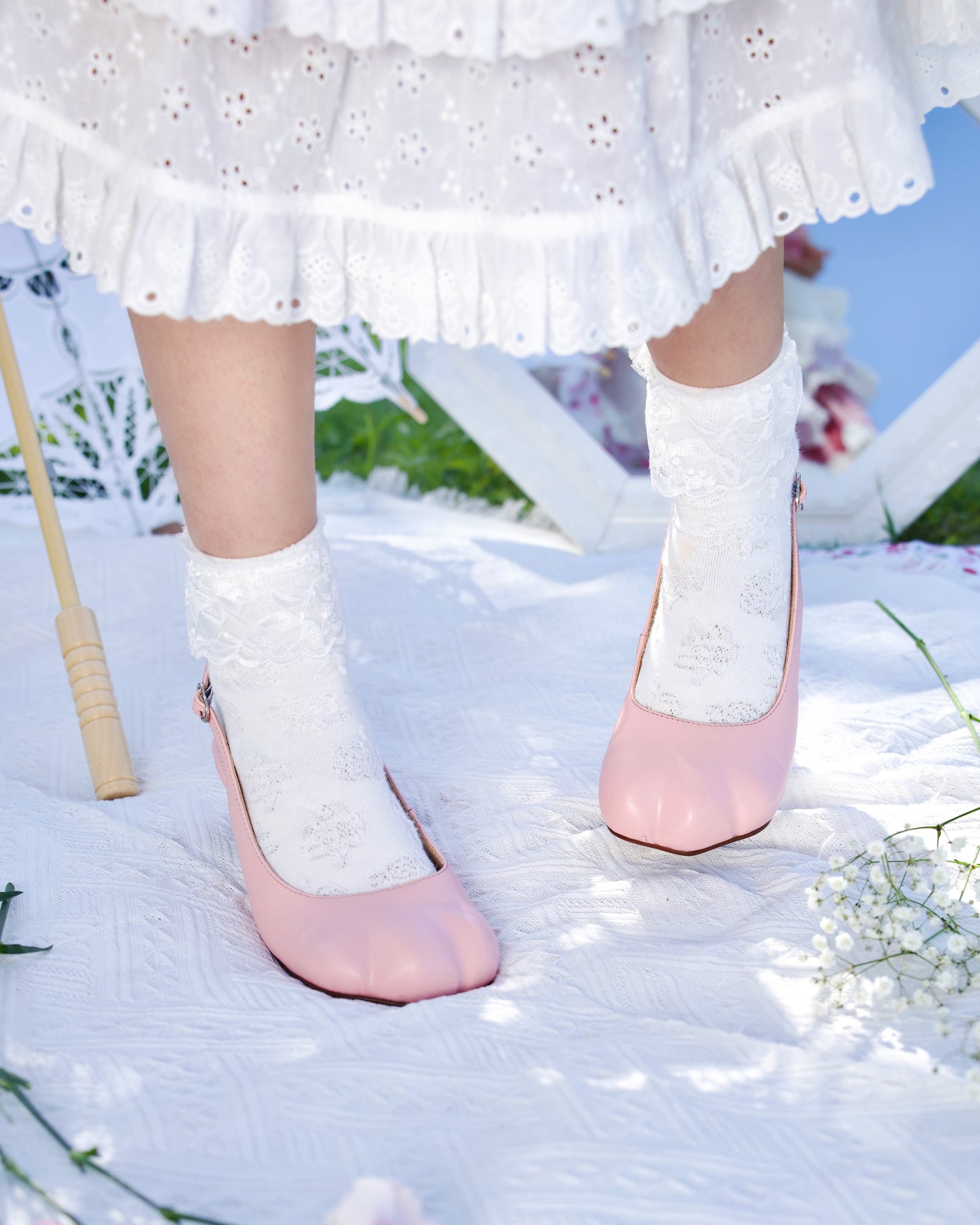 Kitty Kitten Heels Pink