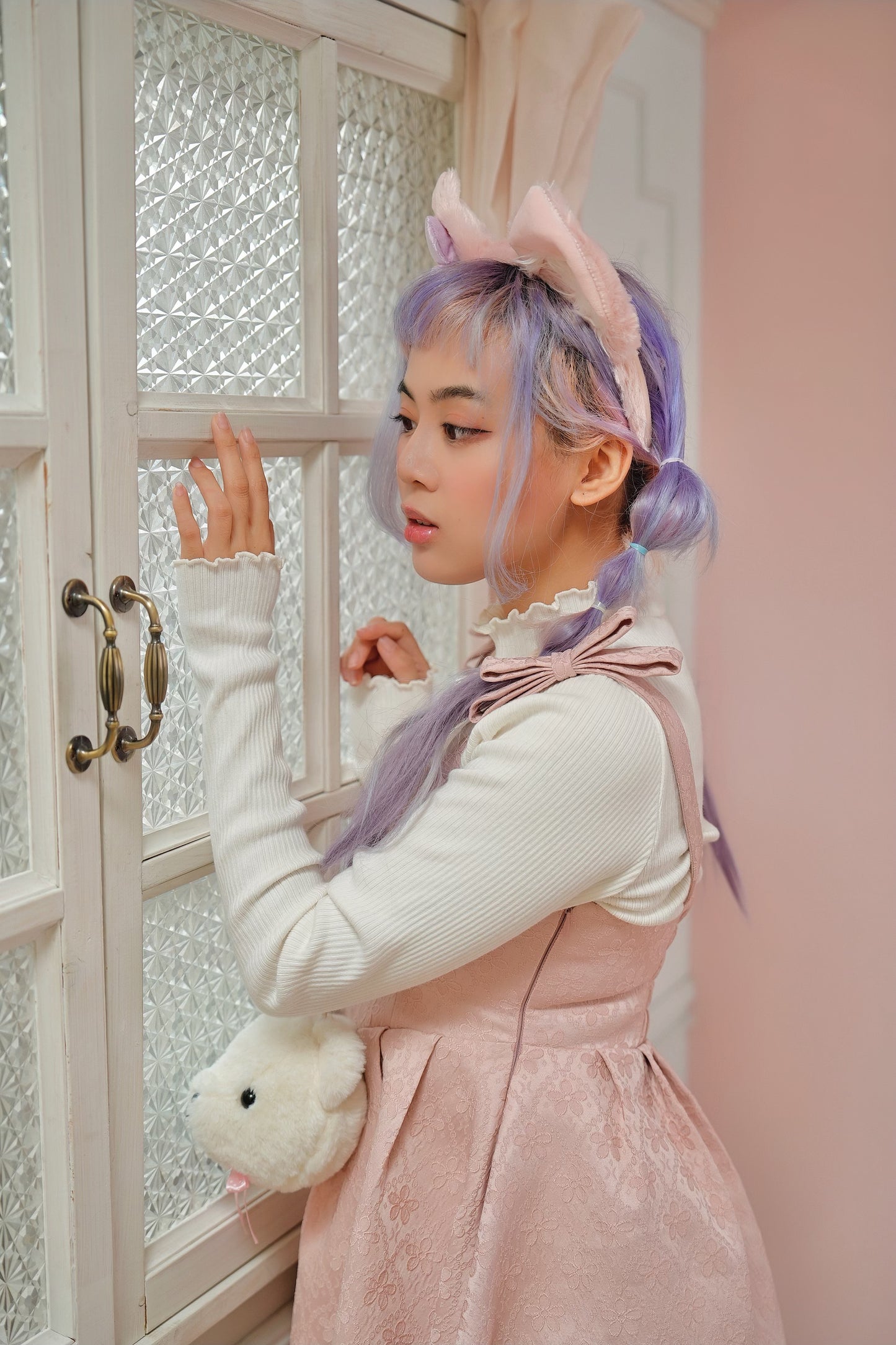 Pastel Ribbon Dress PINK