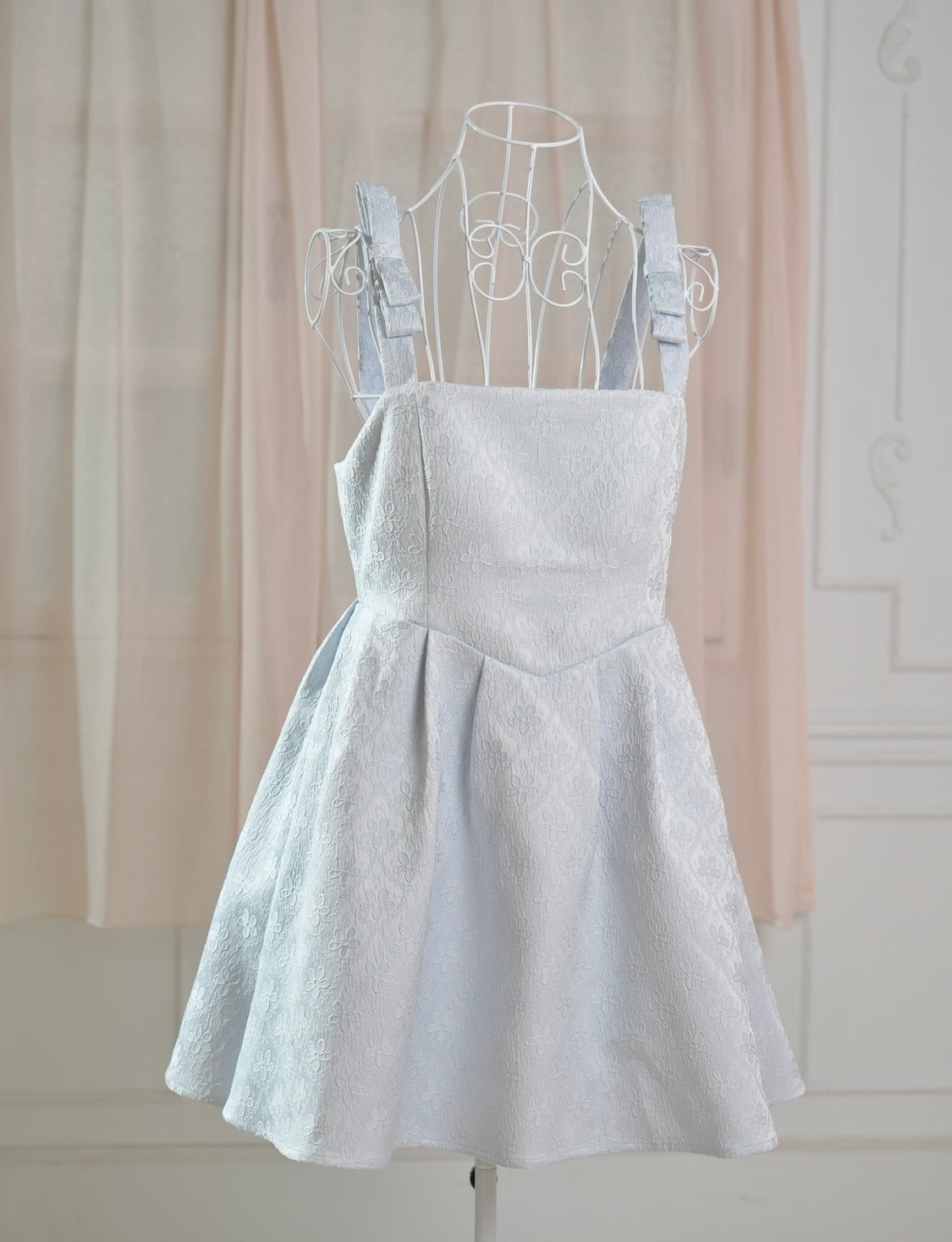 Pastel Ribbon Dress BLUE