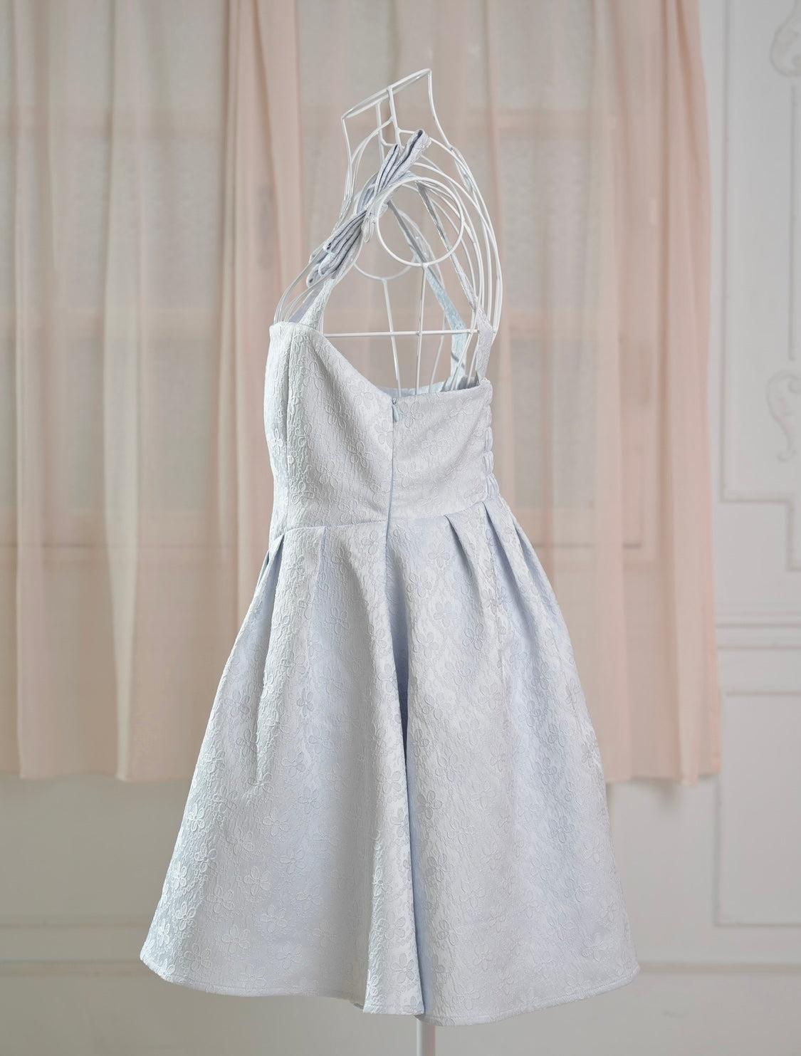 Pastel Ribbon Dress BLUE