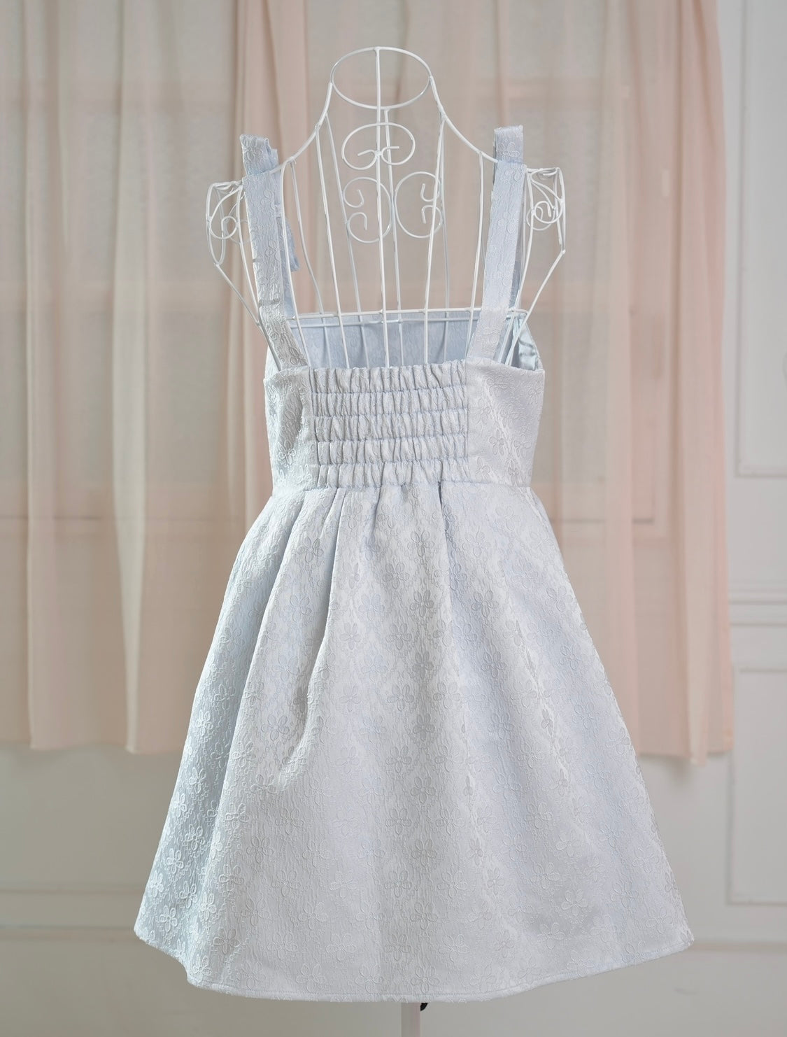 Pastel Ribbon Dress BLUE