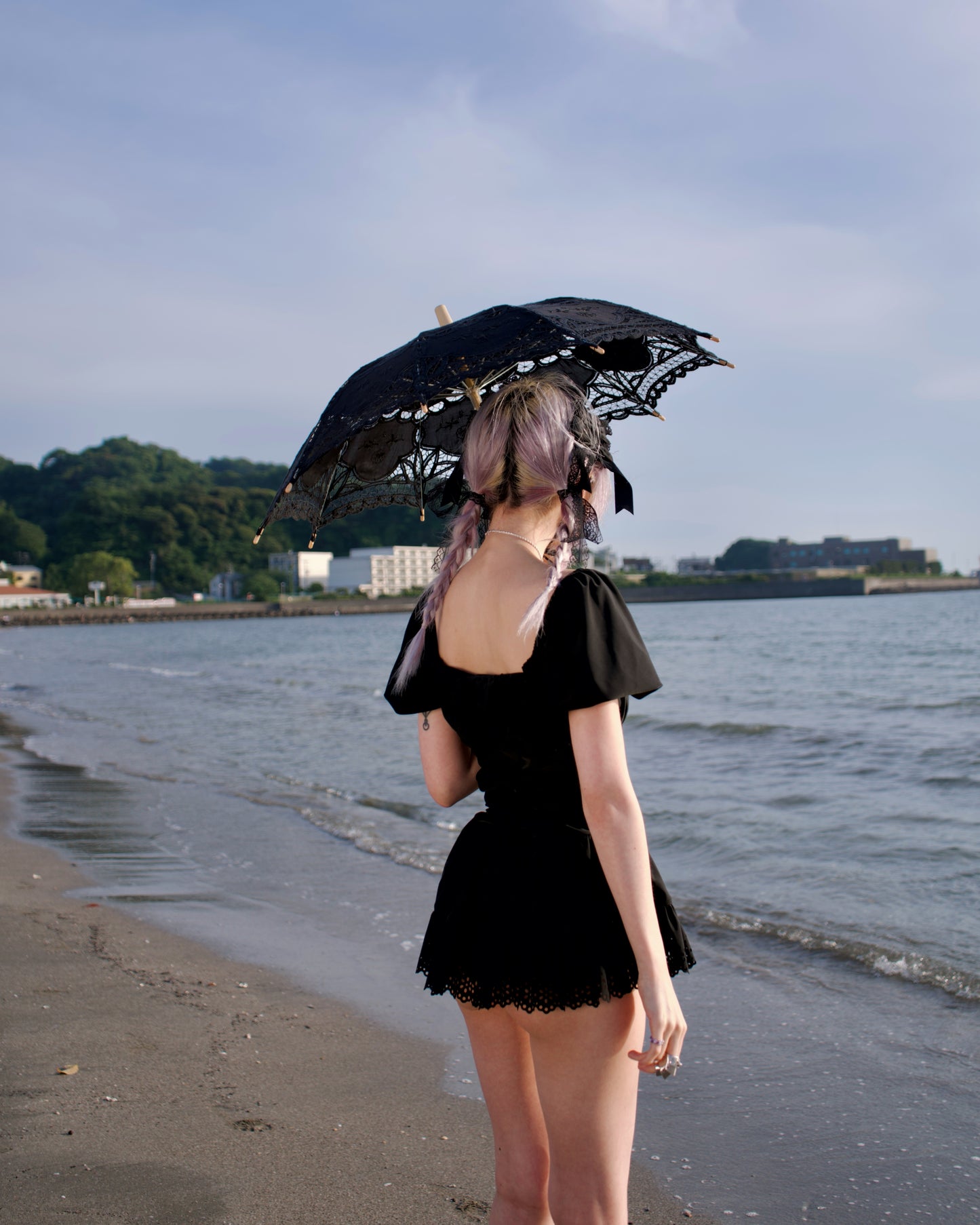 Midnight Lace One-Piece Swimsuit