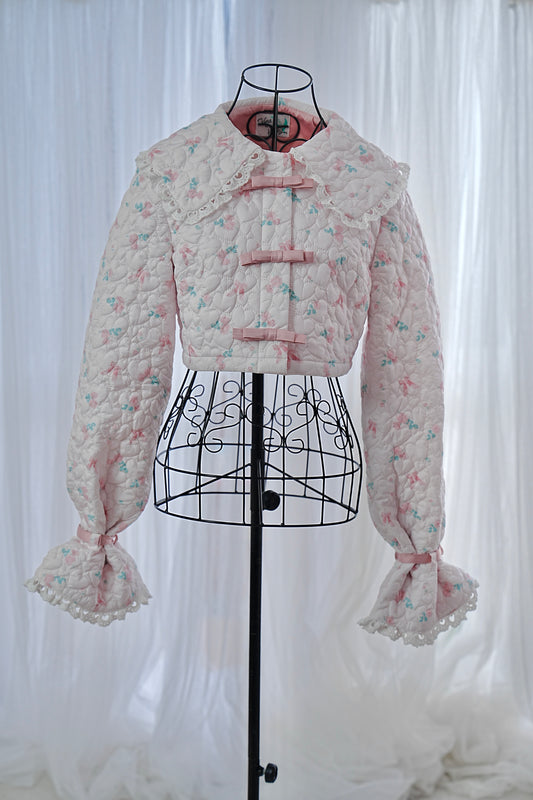 Roses & Ribbons Quilted Set JACKET