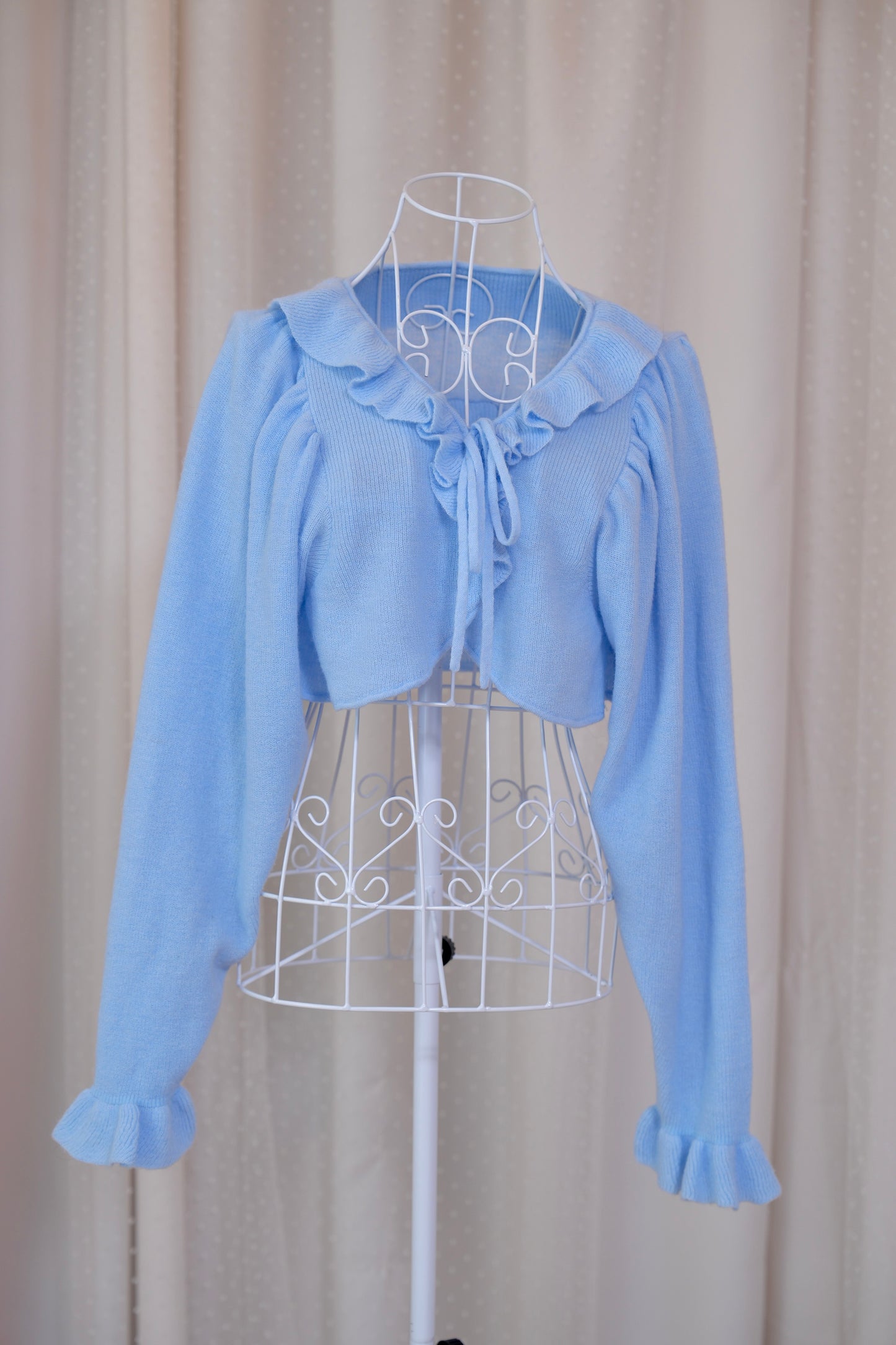 Lullaby Blue Lace Sheep Cardigan
