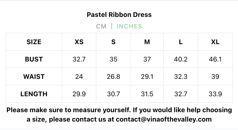Pastel Ribbon Dress BLUE