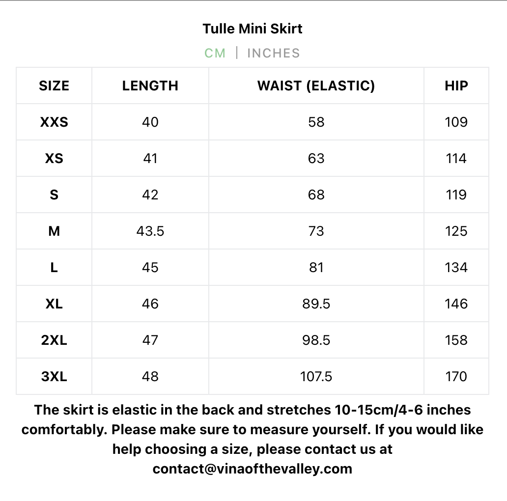 Rosy Twilight Mini Tulle Skirt