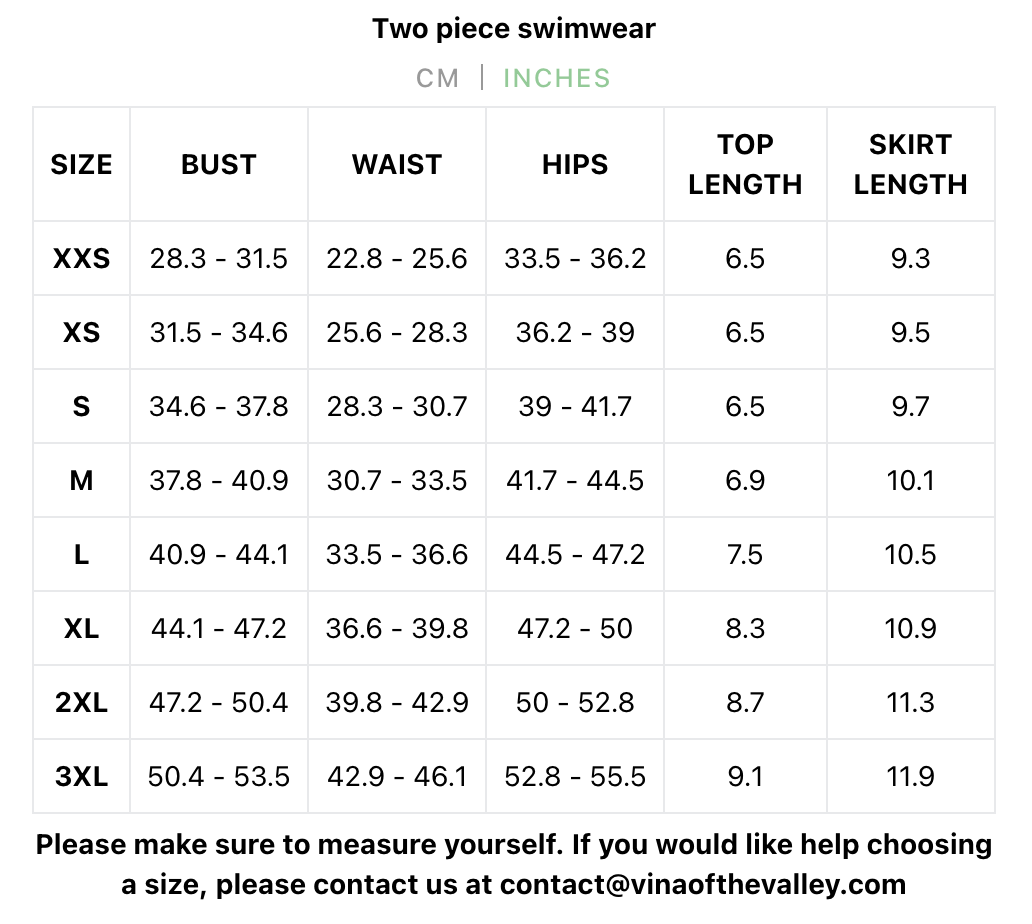 Peachy Keen Picnic Two Piece Swim TOP