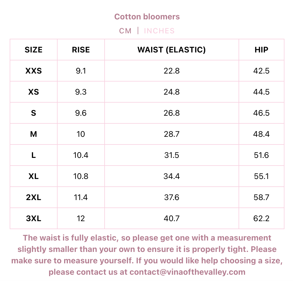 Cotton Lace Bloomers - Pink