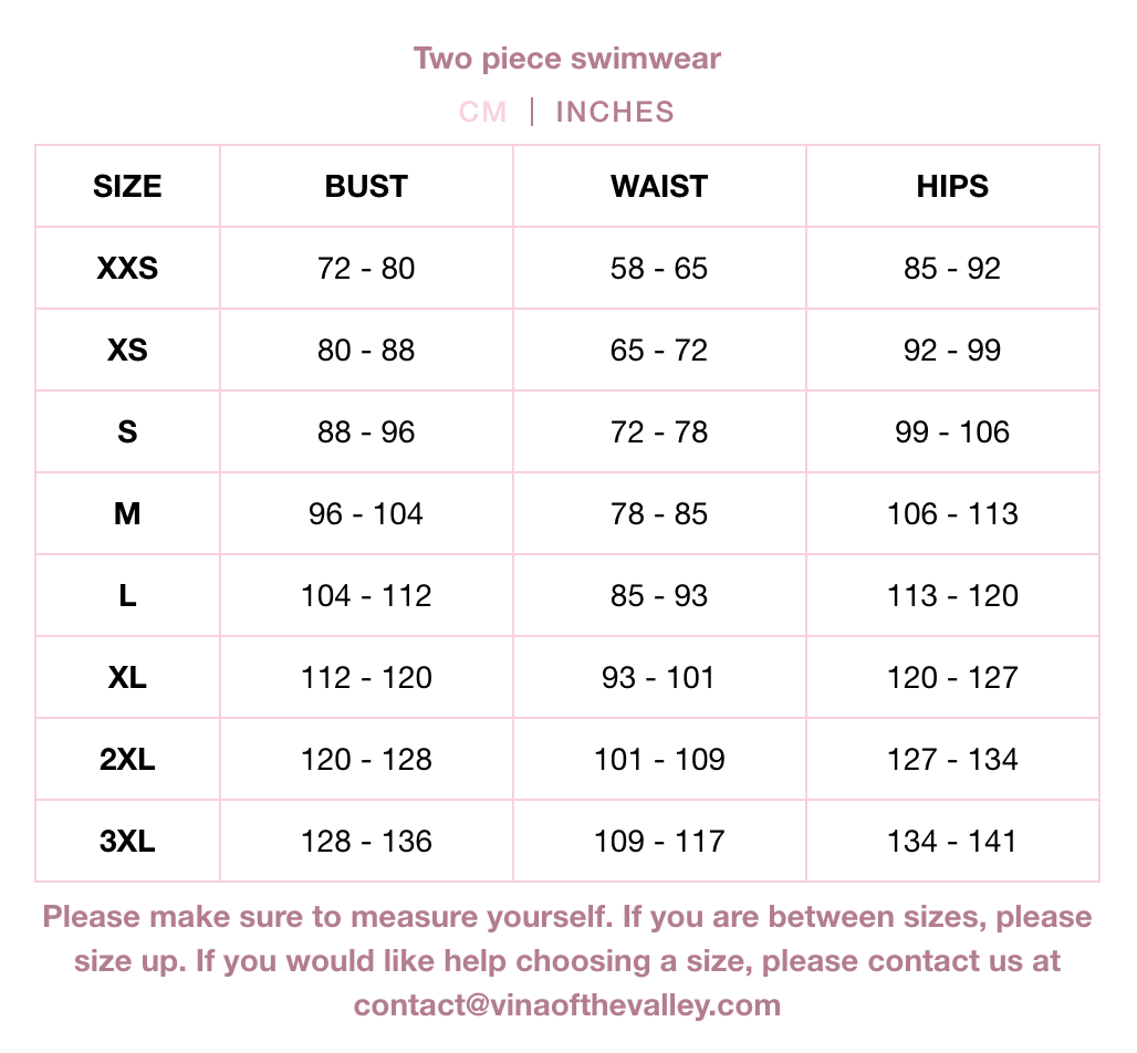 Vintage Sweetheart Two Piece Swimsuit Black BOTTOM PREORDER