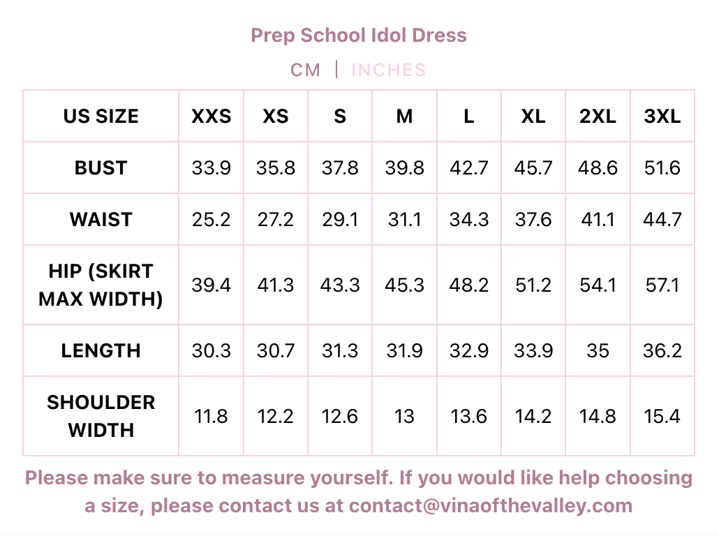 Prep School Idol Red Check DRESS