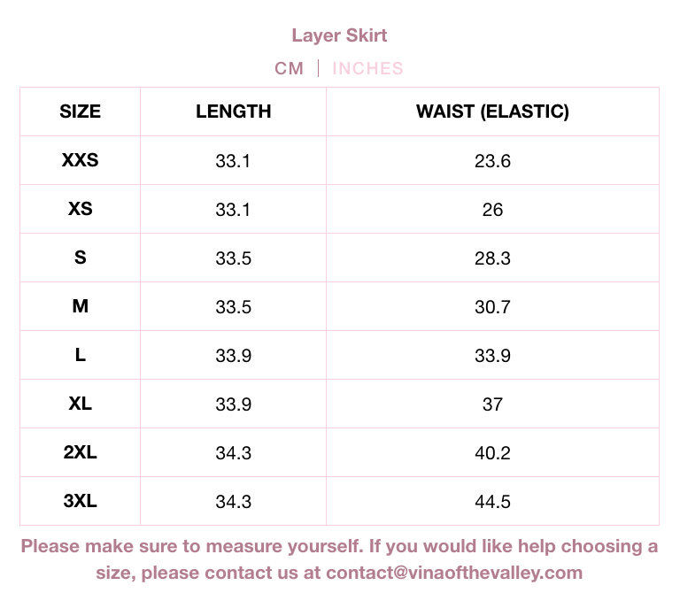 Enchanted Garden Layer Skirt - Rose Vine