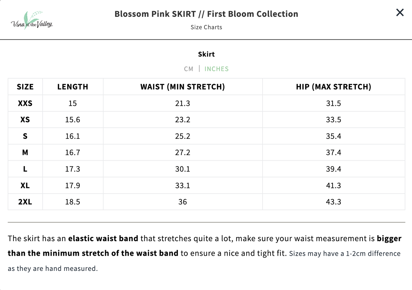 Blossom Pink SKIRT // First Bloom Collection