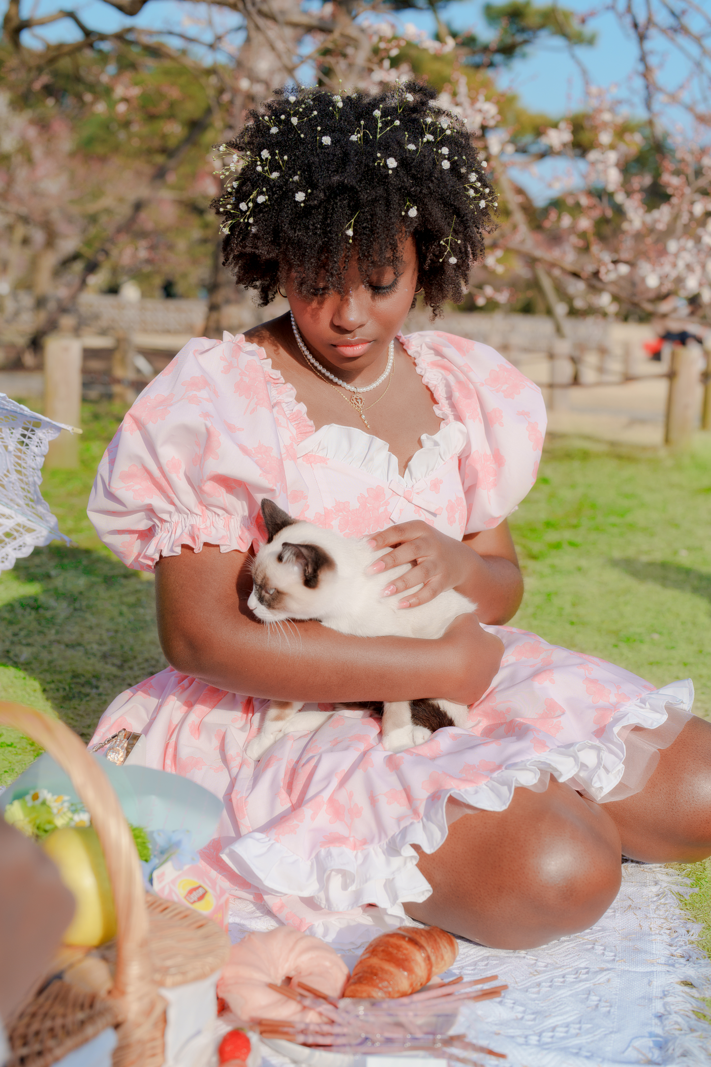 Blossom Pink SKIRT // First Bloom Collection
