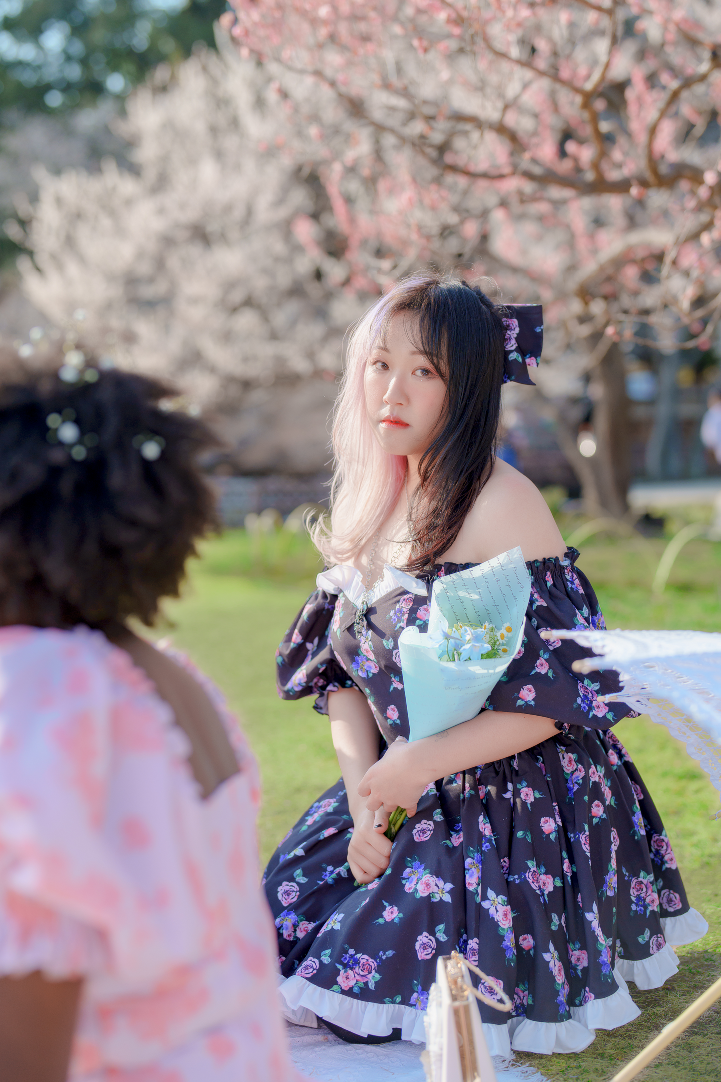 Rosy Black SKIRT // First Bloom Collection
