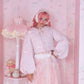 Ribboned Angel’s Puff Jacket - Pink // PREORDER