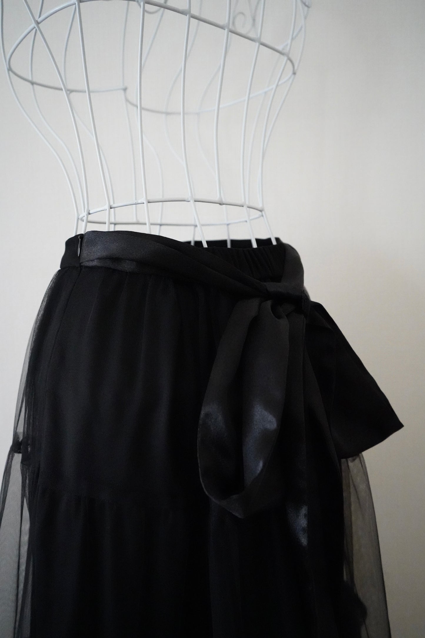 Black Swan Long Tulle Skirt