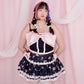 Yume Ribbon Skirt - Black // PREORDER