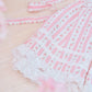 Dollhouse Lace Set Skirt - Pink // PREORDER