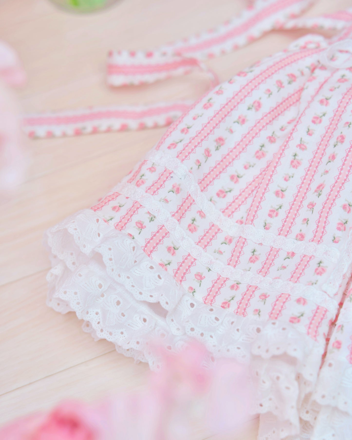 Dollhouse Lace Set Skirt - Pink // PREORDER