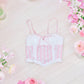 Dollhouse Lace Set Bustier - Pink // PREORDER